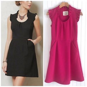 Anthropologie Tabitha Pink Cherie Dress Sleeveless